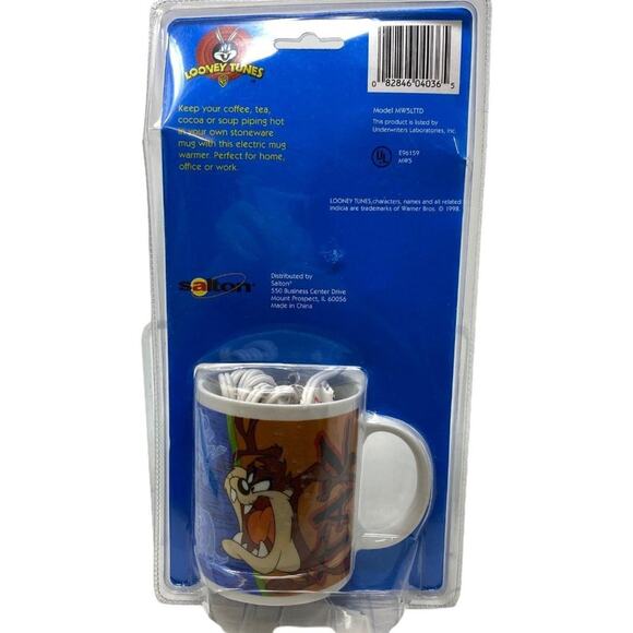 Vintage‎ Dead-stock 1998 Looney Tunes TAZ Hot Spot Set Mug - Picture 2 of 4